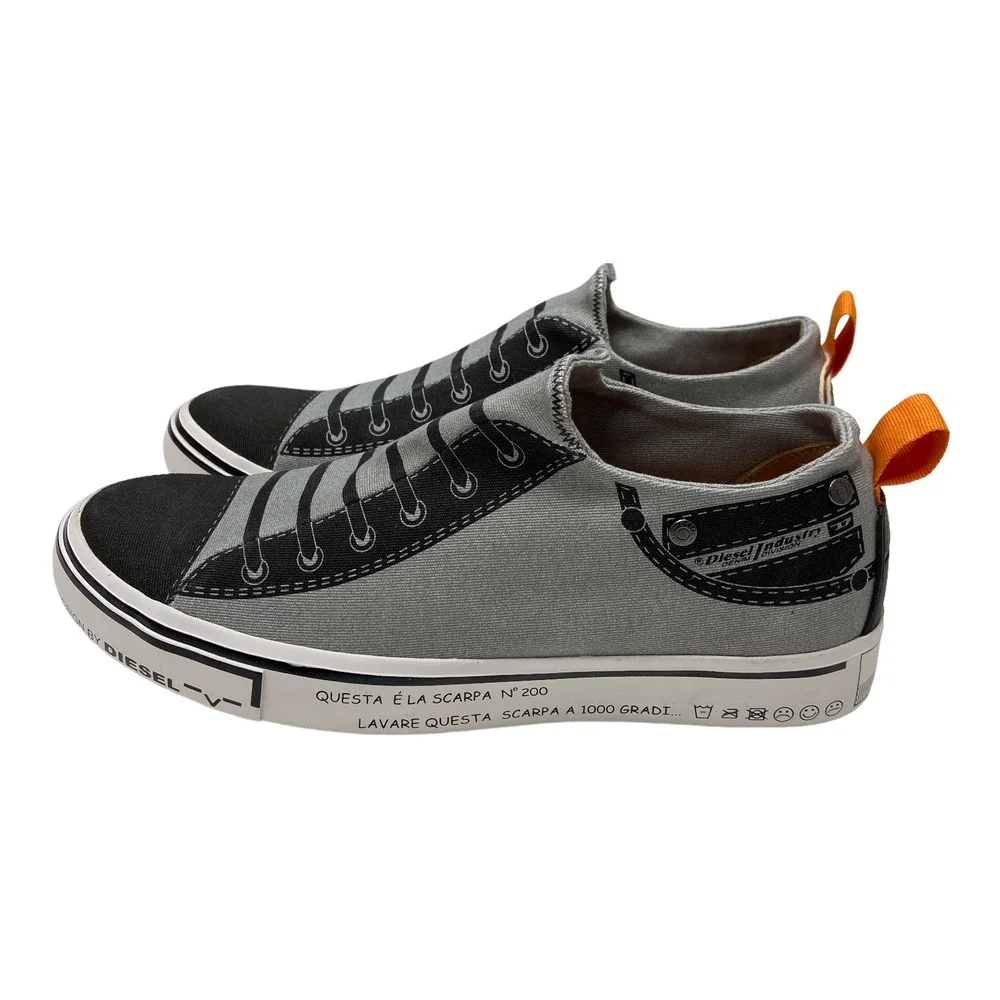 Diesel S-Imaginee Low Top Slip-on Shoes Paloma Women's Sneakers US Size 9